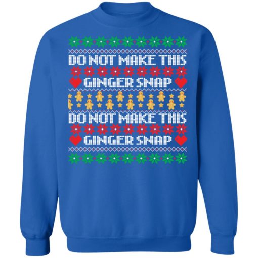 Do not make this ginger snap Christmas sweater