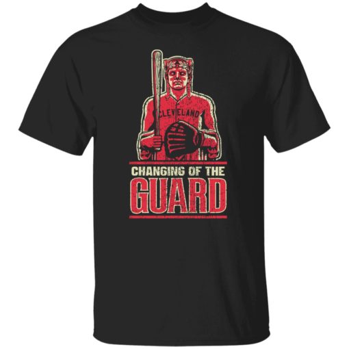 Cleveland Baseball changing of the Guard shirt