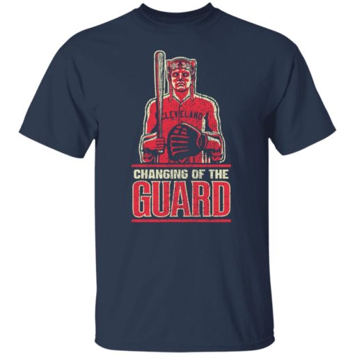 Cleveland Baseball changing of the Guard shirt