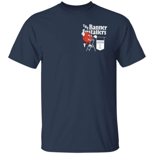 The banner installers champs 1 shirt