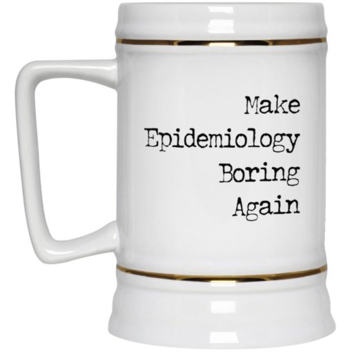 Make epidemiology boring again mug