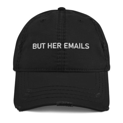 But her emails hat