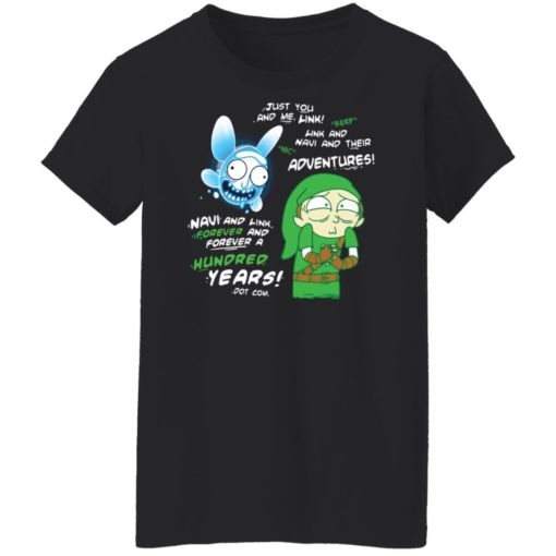 Just you and me link and navi forever and ever rick shirt