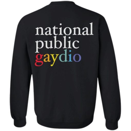 National public gaydio shirt