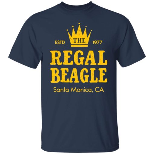 Estd 1977 the regal beagle santa monica ca shirt
