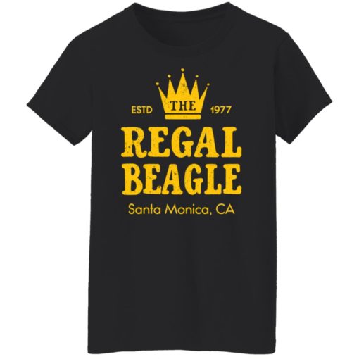 Estd 1977 the regal beagle santa monica ca shirt