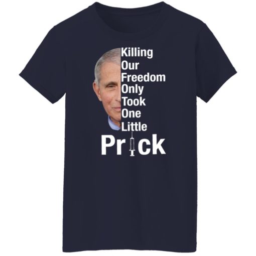 Dr Fauci killing our freedom only took one little prick shirt