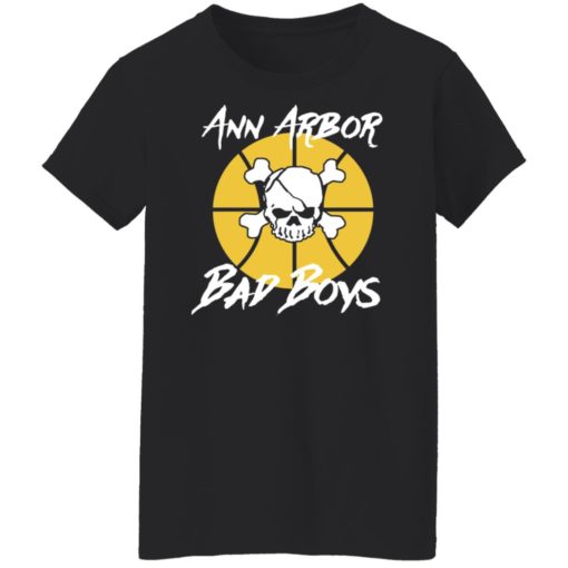 Skull ann arbor bad boys shirt