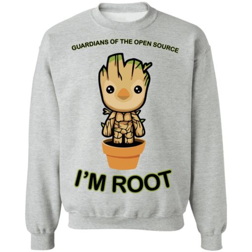 Guardians of the open source i’m root shirt