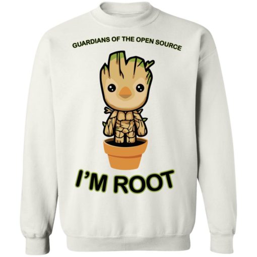 Guardians of the open source i’m root shirt