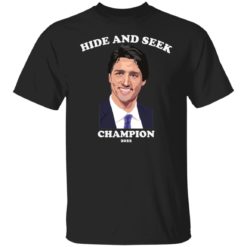 Justin Trudeau hide and seek champion 2022 shirt