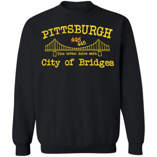 Pittsburgh city of bridges shirt