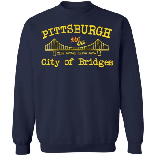Pittsburgh city of bridges shirt