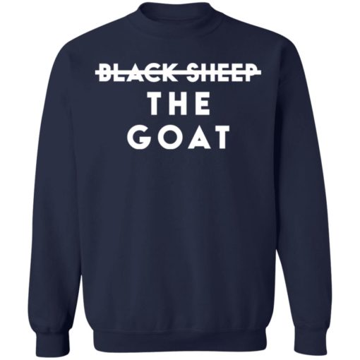 Black sheep the goat shirt