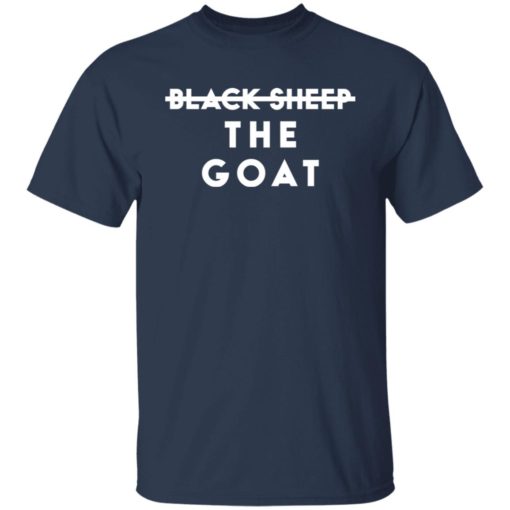 Black sheep the goat shirt