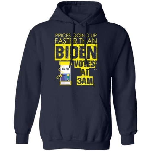 Gas prices are going up faster than B*den votes at 3 am shirt