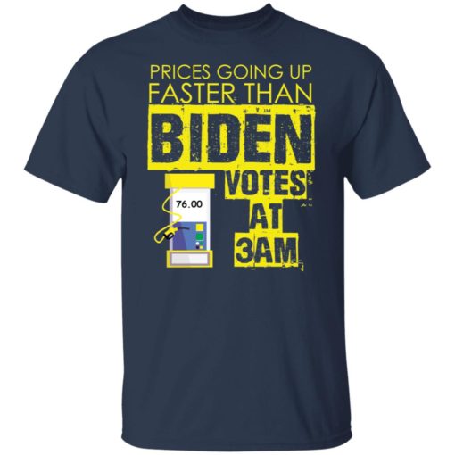 Gas prices are going up faster than B*den votes at 3 am shirt
