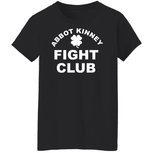 Abbot kinney fight club shirt