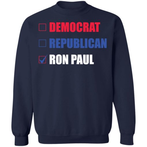 Democrat republican ron paul shirt