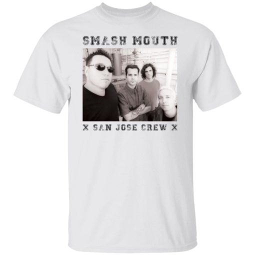 Smash mouth x san Joe Crew x shirt