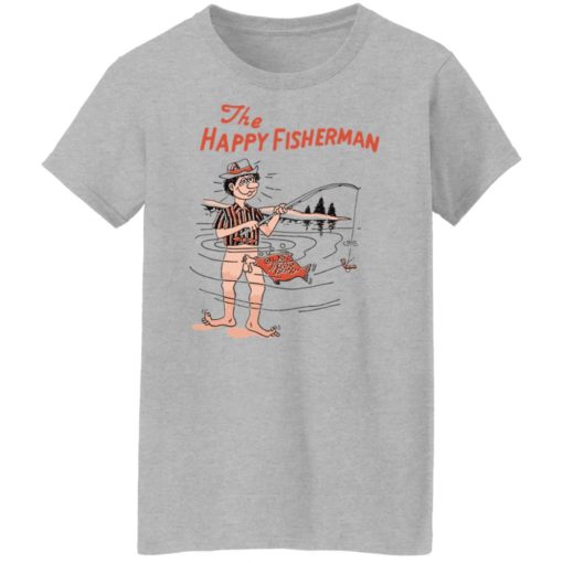 Vintage 1980’s the happy fisherman shirt