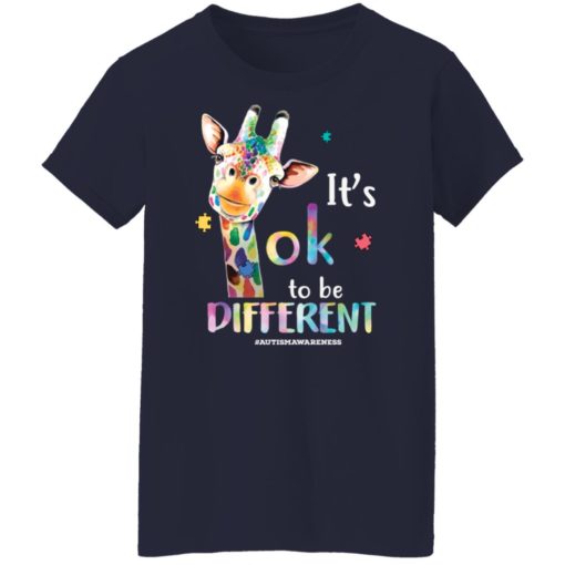 Deer it’s ok to be different autism awareness shirt