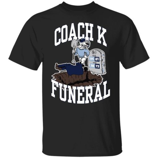 Dave Portnoy coach k funeral shirt