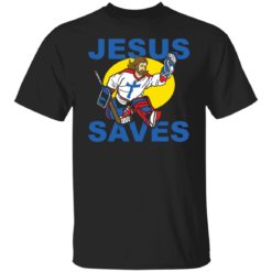 Jesus saves hockey shirt