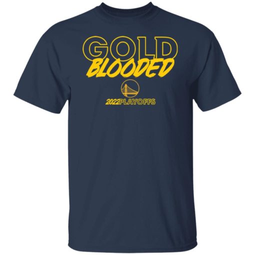 Gold blooded 2022 playoffs shirt