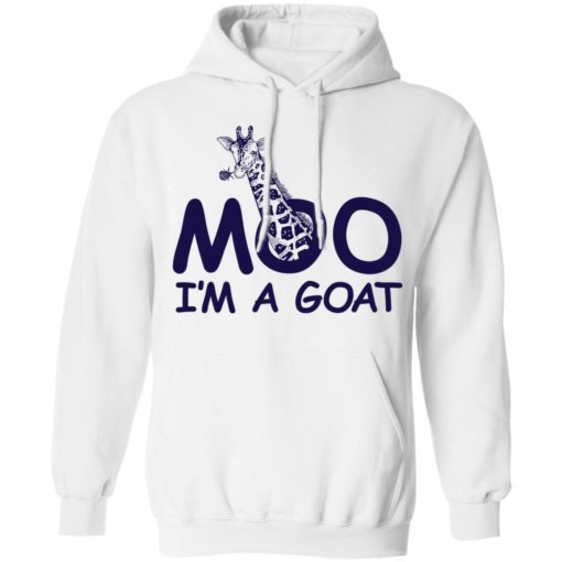 Giraffe moo im a goat shirt
