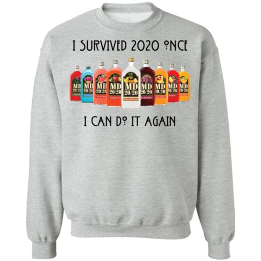 MD 20/20 I survived 2020 once I can do it again shirt