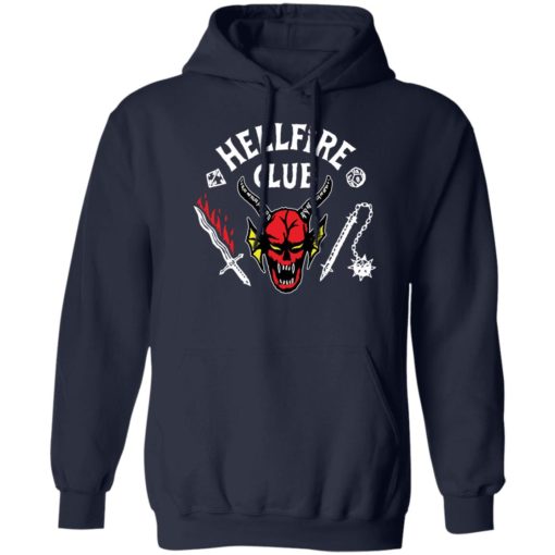 Hellfire Club Skull black shirt