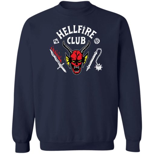 Hellfire Club Skull black shirt