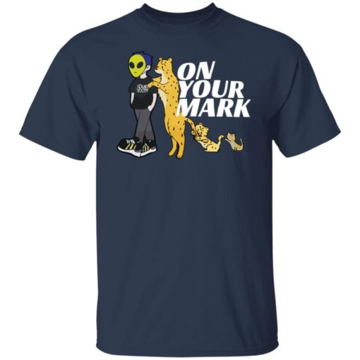 Aliens and panther on your mark shirt