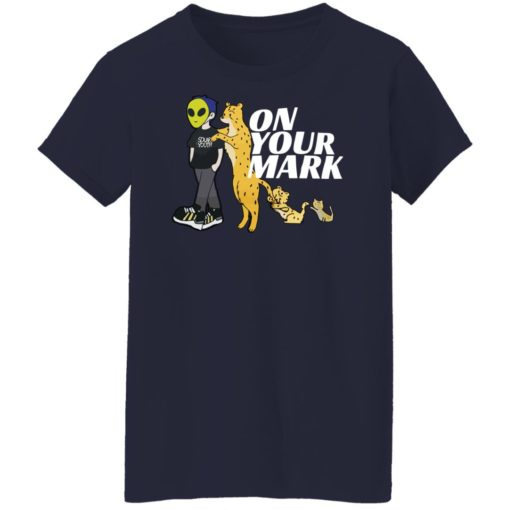 Aliens and panther on your mark shirt