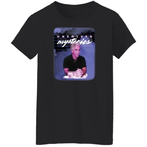 Unsolved mysteries show shirt