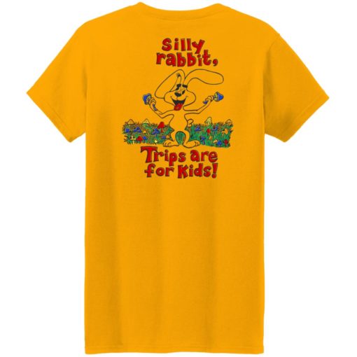 Silly rabbit tricks are for kids shirt