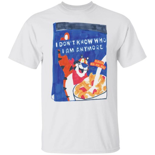 Tiger i don’t know who i am anymore shirt