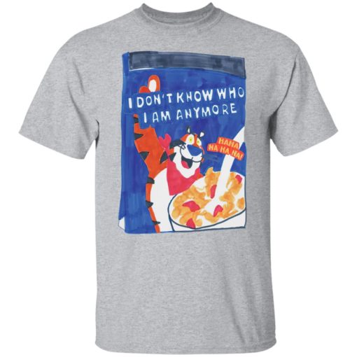 Tiger i don’t know who i am anymore shirt
