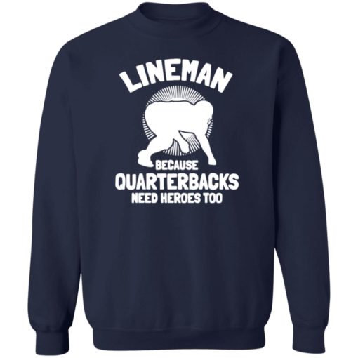 Bigfoot lineman because quarterbacks need heroes too shirt