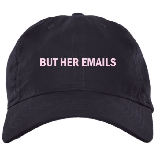 But her emails hat, cap
