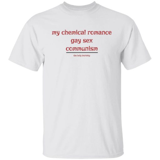 My chemical romance gay sex communism the holy trinity shirt