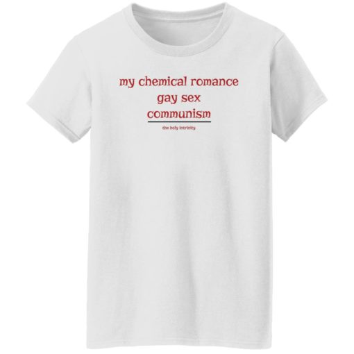 My chemical romance gay sex communism the holy trinity shirt