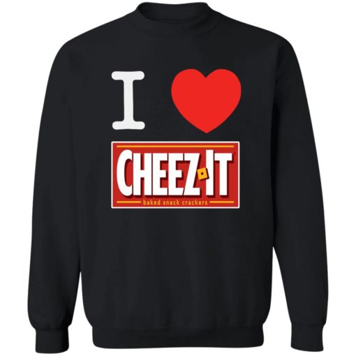 I love cheez it baked snack crackers shirt