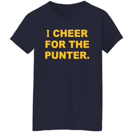I cheer for the punter shirt