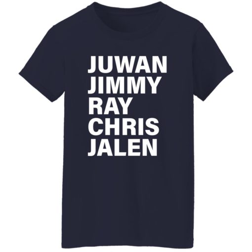 Juwan Jimmy Ray Chris Jalen shirt