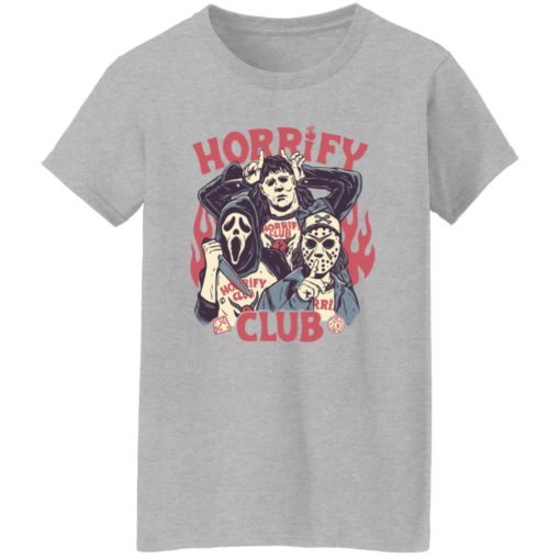 Horror character horrify club shirt