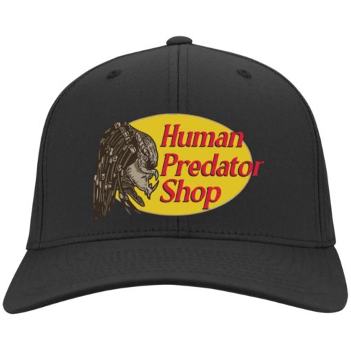 Human predator shop hat, cap