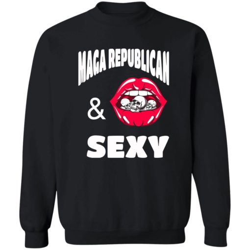 Skull maga republican and sexy shirt