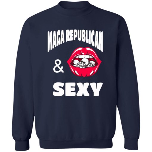 Skull maga republican and sexy shirt